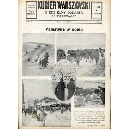 Kurjer Warszawski. Niedzielny dodatek ilustrowany. R.109 (1929). Nr 246 (8 wrzesień 1929)