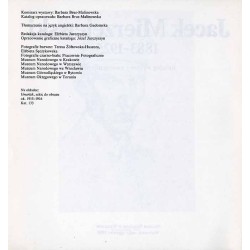 Jacek Mierzejewski 1883-1925. Katalog wystawy monograficznej