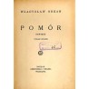Pomór. Powieść