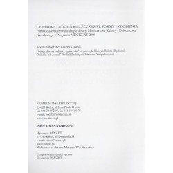 Ceramika ludowa Kielecczyzny. Formy i zdobienia