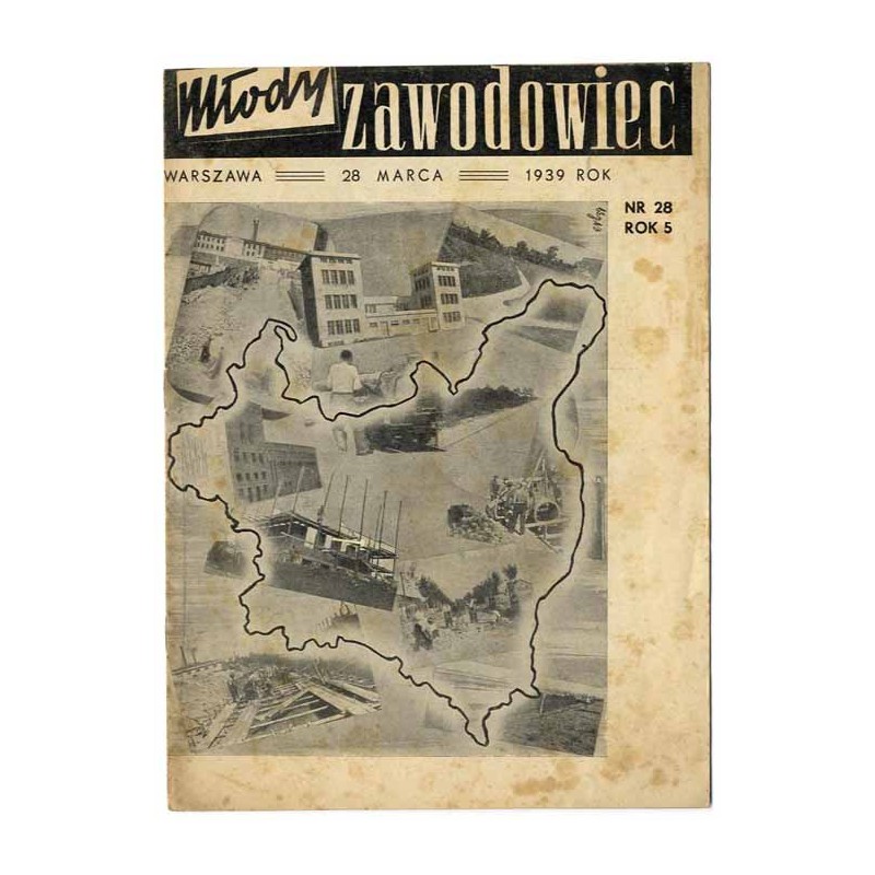 Młody Zawodowiec. R.5 (1939). Nr 28 (28 III 1939)