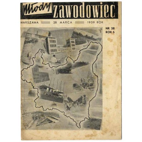 Młody Zawodowiec. R.5 (1939). Nr 28 (28 III 1939)