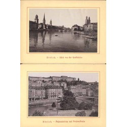 Album von Zürich [album-leporello 12 fotografii 187-]