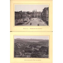 Album von Zürich [album-leporello 12 fotografii 187-]