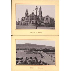 Album von Zürich [album-leporello 12 fotografii 187-]