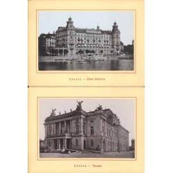 Album von Zürich [album-leporello 12 fotografii 187-]