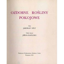 Ozdobne rośliny pokojowe