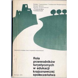 Rola przewodników turystycznych w edukacji krajoznawczej społeczeństwa. II Krakowskie Sympozjum Przewodnickie, 11 listopad, Krak
