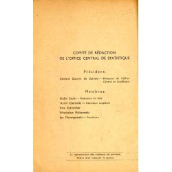 Petit Annuaire Statistique de la Pologne 1937 [Rocznik statystyczny]