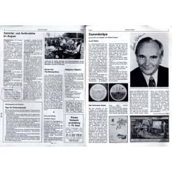 Sammler Anzeiger. Gazette des Collectionneurs. R.10 (1990). Nr 7/8 (August 1990)