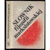 Słownik filozofii marksistowskiej