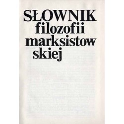Słownik filozofii marksistowskiej