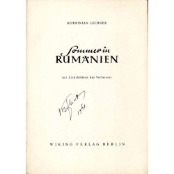 Sommer in Rumänien mit Lichtbildern des Verfassers