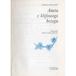 Aneta z klifowego brzegu