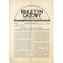 Biuletyn Gazowy. Miesięcznik L.O.P.P. poświęcony zagadnieniom ochrony przeciwlotniczo-gazowej. R.5 (1934). Nr 12 (grudzień 1934)