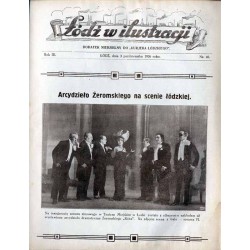 Łódź w Ilustracji. Dodatek niedzielny do "Kurjera Łódzkiego". R.3 (1926). Nr 40 (3 października 1926)