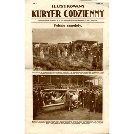 Ilustrowany Kurier Codzienny. Bezpłatny dodatek tygodniowy "Ilustrowanego Kuriera Codziennego" do nr 122. R.1 (1925). Nr 16 (4 m