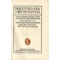 Bibliothek der Kirchenväter. Eine Auswahl Patristischer Werke in deutscher übersetzung. Reihe 1. B. 36: Des L. Caelius Firmianus