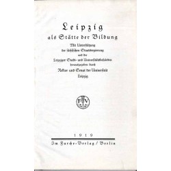 Leipzig als Stätte der Bildung