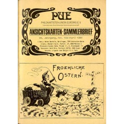 Ansichtskarten-Sammlerbrief. 25. Jahrgang (1986). Nr 133 (April 1986). PUE Philokaristen-Union Europas E.V