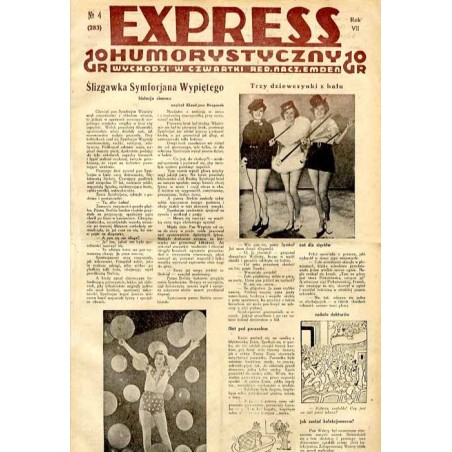 Express Humorystyczny. R.7 (1936). Nr 4 (283) / Marian Dąbrowski (Emden): Szukam kochanki. Powieść obyczajowo-satyryczna