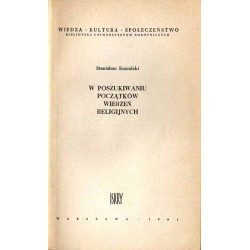 W poszukiwaniu początków wierzeń religijnych