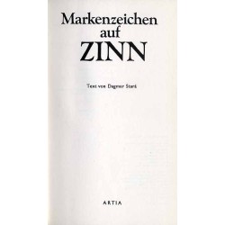 Markenziechen auf Zinn