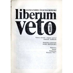 Liberum veto. 2t