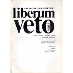 Liberum veto. 2t