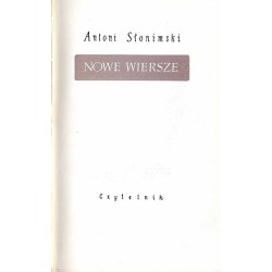 Nowe wiersze