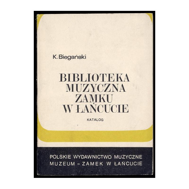 Biblioteka muzyczna Zamku w Łańcucie. Katalog