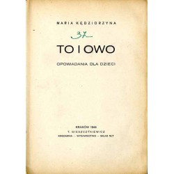 To i owo. Opowiadania dla dzieci