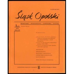 Śląsk Opolski. Środowisko, społeczeństwo, gospodarka, kultura. R.12 (2002). Nr 1 (47) (Styczeń-Marzec 2002)