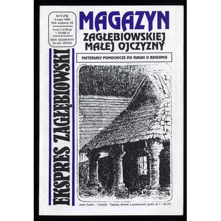 Ekspres Zagłębiowski. Magazyn. Niezależna gazeta miłośników Zagłębia Dąbrowskiego. R.7 (1996). Nr 5 (76)