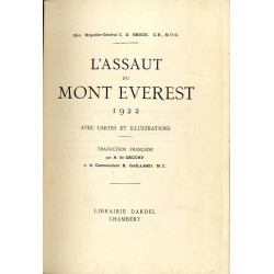L'assaut du Mont Everest 1922