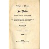 Im Walde. Bilder aus der Pflanzenwelt. Unter Berücksichtigung des Lebens, der Verwendung und der Geschichte der Pflanzen für Sch