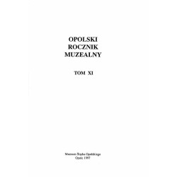 Opolski Rocznik Muzealny. T. 11 (1997)