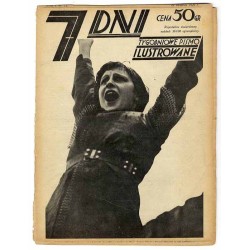 7 Dni. Tygodniowe pismo ilustrowane. R.1 (1929). Nr 13 (21 kwietnia 1929)