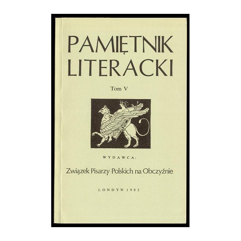 Pamiętnik Literacki. T.5