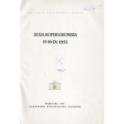 Sesja Kopernikowska 15-16.IX.1953
