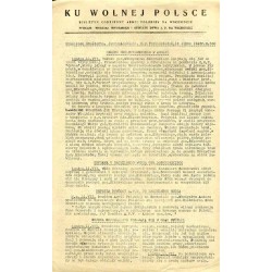 Ku Wolnej Polsce. Biuletyn codzienny Armii Polskiej na Wschodzie. (1943). Nr 300 (12 lipca 1943)