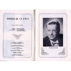 Operetka Wrocławska. Stanisław Renz: Dziękuję Ci Ewo. Rewia w dwóch częściach. Premiera styczeń 1985 r. XXX lat Operetki Wrocław