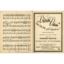 Bitte, bitte, bitte, bitte, laß mich ein-! ("Vieni, Vieni"). Lied und Slowfox