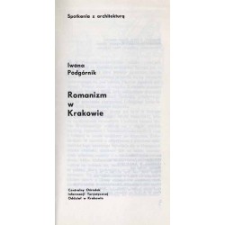 Romanizm w Krakowie