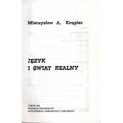 Język i świat realny