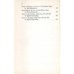 The Journal of Juristic Papyrology  Rocznik Papirologii Prawniczej (1952)