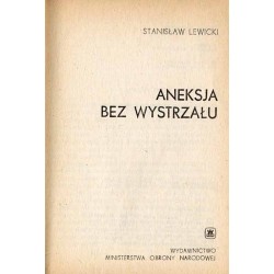 Aneksja bez wystrzału