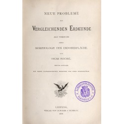 Neue Probleme der vergleichenden Erdkunde. Als Versuch einer Morphologie der Erdoberfläche