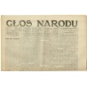 Głos Narodu. R.25 (1917). Nr 97 (25 kwietnia 1917). Wydanie poranne