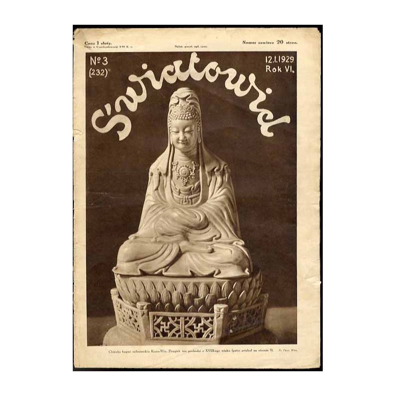Światowid. R.6 (1929). Nr 3 (232) (12 stycznia 1929)